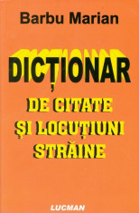 Dictionar de citate si locutiuni straine foto