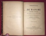 CORRESPONDANCE DE MME DUCHESSE D ORLEANS VOL. 2 (1718-1722)