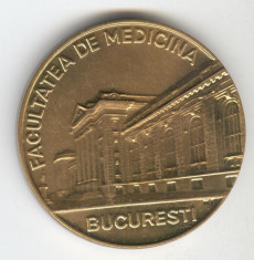 FACULTATEA de MEDICINA din Bucuresti Medalie promotia 1960 foto