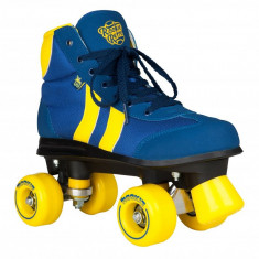 Patine cu rotile Rookie Retro V2.1 Blue/Yellow foto