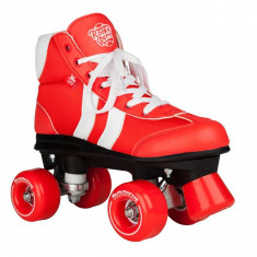 Patine cu rotile Rookie Retro V2.1 Red/White foto