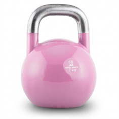 Capital Sports Compket 8, 8 kg, culoare somon, gantera kettlebell, greutate rotunda foto