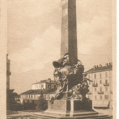 (A) carte postala(ilustrata)-ITALIA-Monumentul