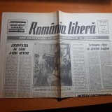 ziarul romania libera 23 martie 1990-conflictul din targu mures - octavian paler