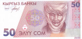 Bancnota Kyrgyzstan 50 Som (1994) - P11 UNC