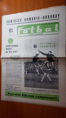 ziarul fotbal 15 iunie 1966- petrolul ploiesti din nou campioana,romania-uruguay foto