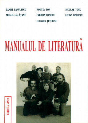 Manual de literatura, cu autografele autorilor foto