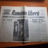 Ziarul romania libera 18 martie 1990-interviul televizat al lui ion iliescu