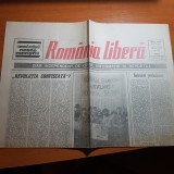 ziarul romania libera 27 martie 1990-articolul &quot; revolutia confiscata &quot;