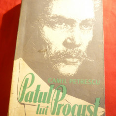 Camil Petrescu -Patul lui Procust Ed. ESPLA 1957 ,supracoperta ,prefata S.Arghir