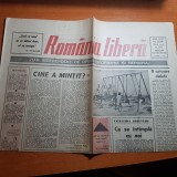 Ziarul romania libera 5 septembrie 1990-art.&quot;cine a mintit ?&quot; de octavian paler