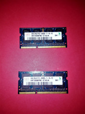 Memorie laptop 2 GB RAM DDR3 Samsung 2Rx8 PC3-8500S-7-10-F2 1066MHz /2GB DDR3 foto