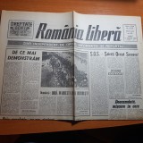 ziarul romania libera 13 martie 1990-articolul &quot;SOS-salvati orasul suceava&quot;