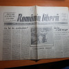 Romania libera 10 iulie 1990-articolul &quot; scrisoare de la stei &quot;