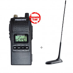 Pachet Statie Radio CB auto President Randy II + Antena Virginia foto