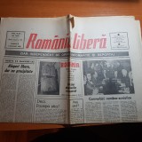 ziarul romania libera 7 ianuarie 1990-convorbiri romano-sovietice,art. revolutie