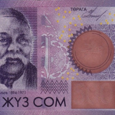 Bancnota Kyrgyzstan 500 Som 2010 - P28 UNC