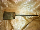 Spatula masiva, alama, bronz, fier, sec 19, colectie, vintage