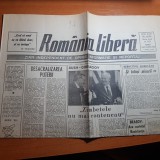 ziarul romania libera 11 septembrie 1990-articolul &quot; si totusi minerii &quot;