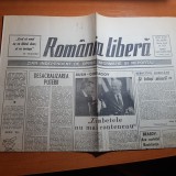 Ziarul romania libera 11 septembrie 1990-articolul &quot; si totusi minerii &quot;