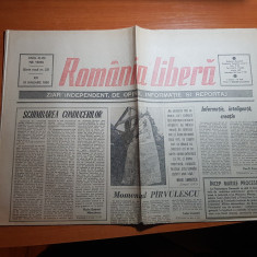 ziarul romania libera 18 ianuarie 1990-art. revolutie,incep marile procese