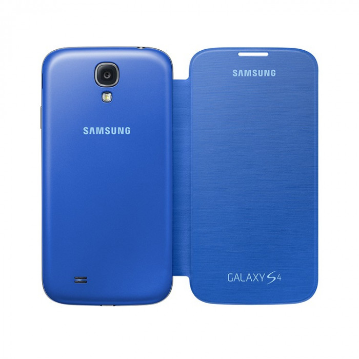 Husa Samsung Galaxy S4 i9500 i9500 originala albastra cod eb-fi950bcegww