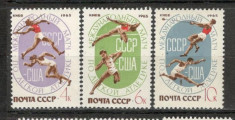U.R.S.S.1965 Atletism URSS-SUA CU.252 foto
