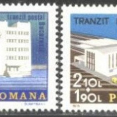 Romania 1975 - ZIUA MARCII POSTALE ROMANESTI, serie 2 val nestampilate, D28