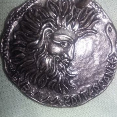 vand medalion omnisports mediterranee,medalie veche argintata,de colectie,T.GRAT