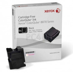 Cartus cerneala Original Xerox Negru, compatibil ColorQube 8870, 6 sticks, 16700pag &amp;quot;108R00961&amp;quot; foto