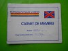 HOPCT CARNET DE MEMBRU PARTIDUL POPULAR CRESTIN -CONSTANTA ROSCA NICOLAE 2002, Romania 1900 - 1950, Documente