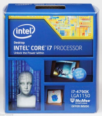 CPU INTEL skt 1150 Core i7 Ci7-4790K, 4.0GHz, 8MB BOX &amp;quot;BX80646I74790K&amp;quot; foto