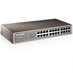 Switch 24 porturi 10/100, carcasa metalica 13-inch, TP-LINK &amp;quot;TL-SF1024D&amp;quot; foto