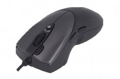 MOUSE A4Tech USB X-738K OPTIC USB Oscar Gaming, Buton &amp;quot;3XFire&amp;quot;, 6 dpi shift (max 3200 DPI), BLACK foto