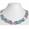 Maren Necklace cu cristale swarovski colorate