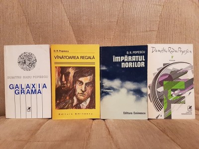 VANATOAREA REGALA/IMPARATUL NORILOR/GALAXIA GRAMA/F-DUMITRU RADU POPESCU (4 VOL) foto