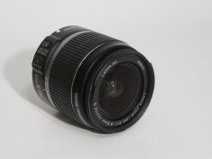 Canon zoom lens EF-S 18-55mm 1:3.5-5.6 IS - Defect - Transp. gratuit prin posta! foto