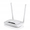 Router wireless 300Mbps, 4 Porturi, Atheros, 2T2R, 2.4GHz, 802.11n Draft 2.0, 802.11g/b, Built-in 4-port Switch, 2 antene fixe, USB, VPN