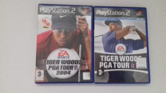 LOT 2 jocuri: Tiger Woods PGA Tour 07 2004 - PS2 [Second hand] foto