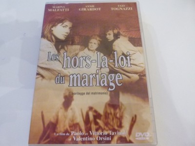 Les hors-la-loi du mariage- Paolo et Vittorio Taviani -dvd foto