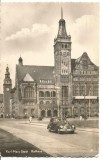 (A) carte postala(ilustrata)-GERMANIA- Rathaus, Circulata, Printata