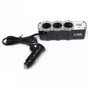 Splitter Bricheta Auto XKT WF-0120, 3 in 1 + USB foto