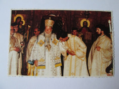 Foto 138 x 88 mm din anii 90 cu PF Teoctist,Patriarhul Bisericii Ortodoxe &amp;#039;86-07 foto