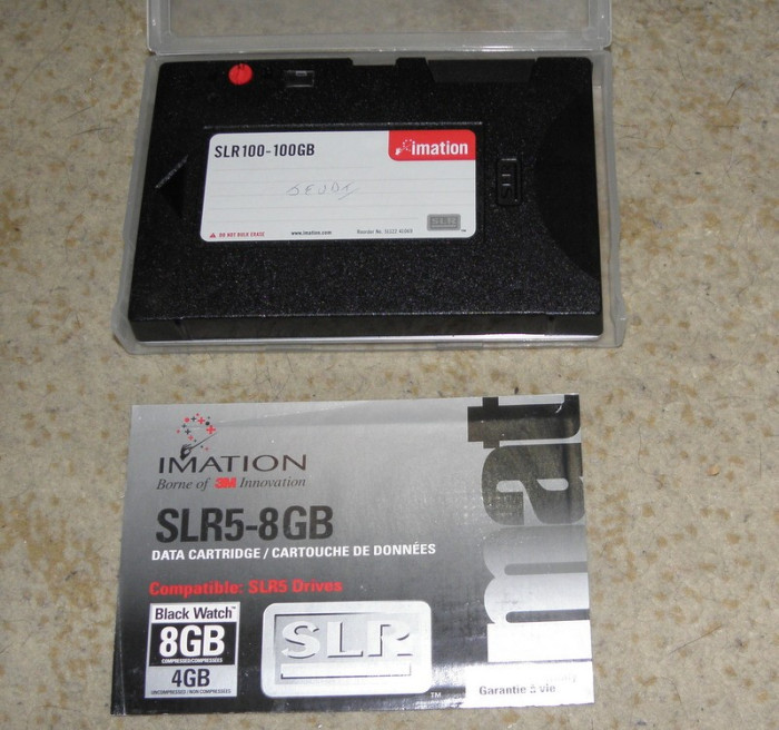imation SLR100-100GB, Data Cartridge