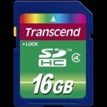 Secure Digital Card 16GB (Class 4) TRANSCEND &amp;quot;TS16GSDHC4&amp;quot; foto