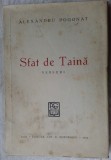 Cumpara ieftin ALEXANDRU POGONAT (1908-1941) - SFAT DE TAINA (VERSURI) [IASI, 1942]