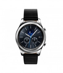 Ceas Smartwatch Samsung Gear S3, Classic, bratara clasica piele, IP68 foto