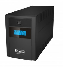 UPS Mustek 1500VA/ 900W; PowerMust 1590 LCD - display LCD; 6 prize IEC;... foto