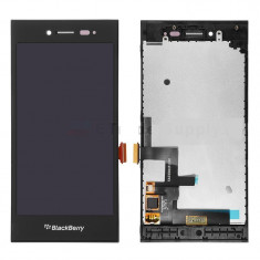 Ansamblu display touchscreen rama BlackBerry Leap negru foto