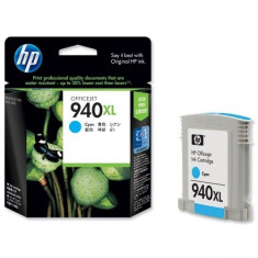 Cartus cerneala Original HP Cyan 940XL, compatibil OfficeJet Pro 8000/8500, 1400pag &amp;quot;C4907AE&amp;quot; foto